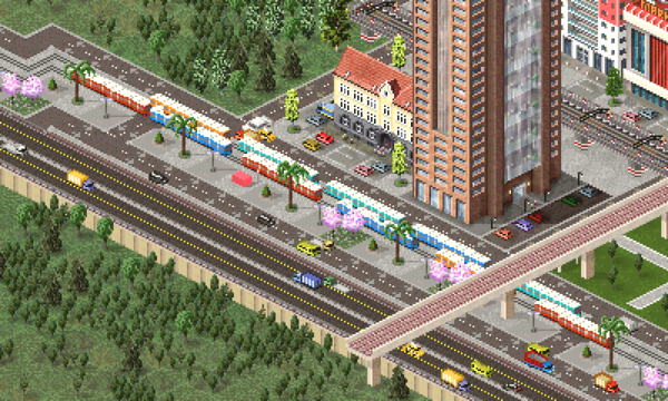 Trams traffic jam x)