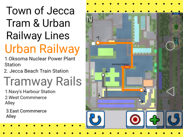 Name of planned station for Urban Railway is Navy's Harbour Station.