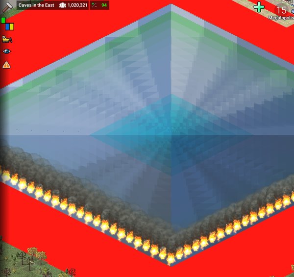 UFO set this on fire