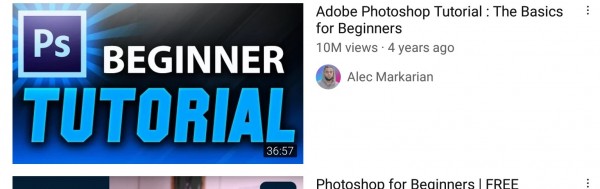 From Photoshop search on YouTube