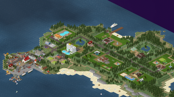 An isle for the rich and famous