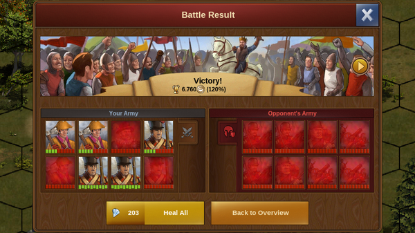 Sweet victory