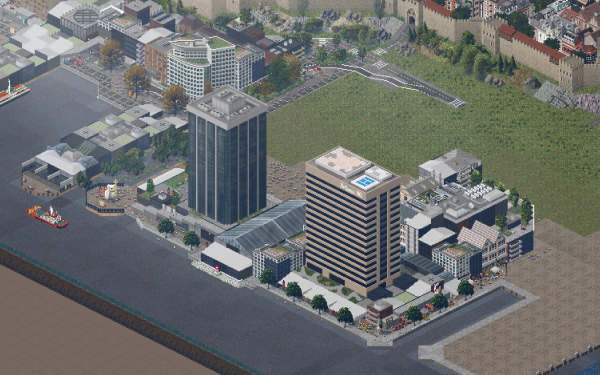 Urban redevelopment project (The Kivòsza Lévëťjaszag Building), WIP....