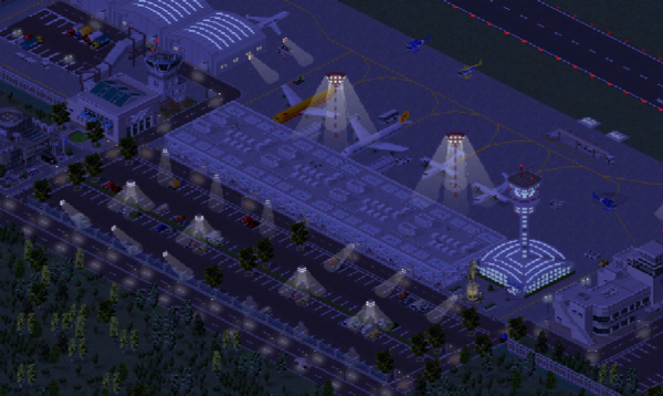 I'm not reusing phot light texture from modern airport, I make this myself by just retexture the existing one