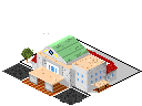 I also added parking lots...