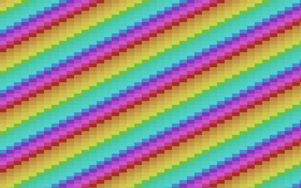 Used: Rainbow strip decal